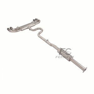 Système d'échappement Catback Valvetronic OEM pour <span class=keywords><strong>Volkswagen</strong></span> <span class=keywords><strong>Golf</strong></span> <span class=keywords><strong>7</strong></span> GTE VII 1.4T, silencieux de performance, embouts noirs en acier inoxydable SS304 - Product Image 4