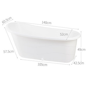 Bañera de Plástico Grande Nueva para Adultos - Product Image 6