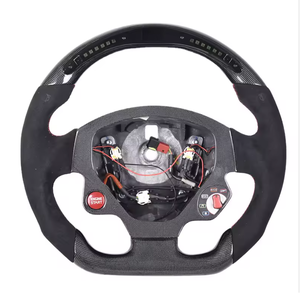 Volante Deportivo de Cuero y Fibra de Carbono con LED para <span class=keywords><strong>Ferrari</strong></span> <span class=keywords><strong>F430</strong></span> - Product Image 3