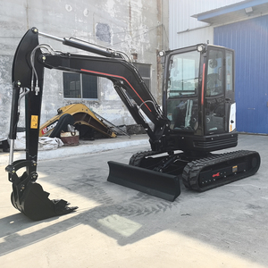 Mini Excavadora de 3.5 Toneladas con 5 Motores, Fabricada en China, para Jardinería, Todo Terreno, Pequeña Excavadora Hidráulica para el Hogar - Product Image 4