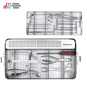 Kit d'instruments chirurgicaux orthopédiques pour petits fragments en acier inoxydable réutilisable pour la fixation des traumatismes - Fournisseur en gros - Product Image 3