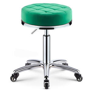 Taburete de belleza ajustable para salón de belleza, taburete redondo con polea, elevador giratorio, gran oferta - Product Image 5