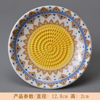 Plaques râpeuses en céramique multifonctionnelles de haute qualité UE pour ail, gingembre, carotte – Bol hachoir en porcelaine personnalisé pour aliments pour bébés
