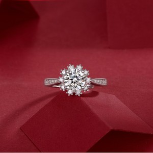 Ventes directes Jin Feng Design Bijoux en argent S de haut luxe Bague cultivée IGI - Product Image 4