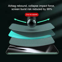 Protecteur d'écran en verre trempé 3D Ultra HD anti-rayures 9H pour iPhone E 14 Pro Max étui facile à installer téléphone portable