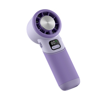 Ventilateur mini pliable sans pales AntarcChill, haute vitesse, recharge USB, turbo, batterie intégrée, idéal pour l'extérieur, vente chaude