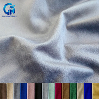 # Velours italien 9F373 de haute qualité 100 % polyester tricoté chaîne, respirant, uni, pour textile de canapé