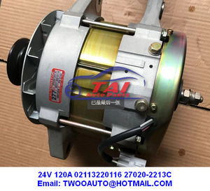 ของแท้สำหรับ Hino 24V 120A 02113220116 27020-2213C ชิ้นส่วนเครื่องยนต์ - Product Image 3