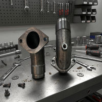 ISO9001 özelleştirilmiş Turbo Manifold 1.8T üreticinin demir döküm hizmetleri