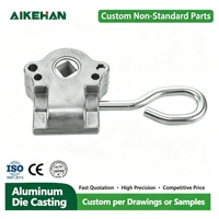 Pièces de quincaillerie OEM pour pergola, fixation à cliquet pour auvent en aluminium moulé sur mesure