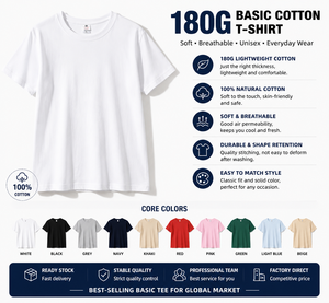 Camiseta Básica de Manga Corta para Hombre, Color Sólido, Cuello Redondo, con Estampado Gráfico, Dropshipping - Product Image 2
