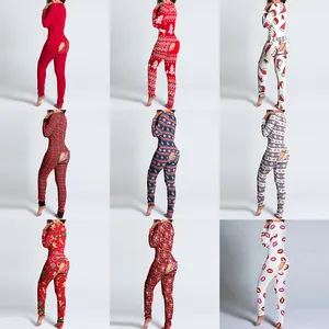 เซ็ตชุดนอนเซ็กซี่สำหรับผู้หญิงมาใหม่สำหรับฤดูหนาว2024ชุดนอนมีฝาปิดมีกระดุมที่บ้านสำหรับ2020พักผ่อนที่บ้าน - Product Image 1