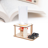 Kit scientifique en bois sur le flux d'air, boule flottante, démonstrateur du principe de Bernoulli, jouet éducatif avec ventilateur pour enfants et adolescents