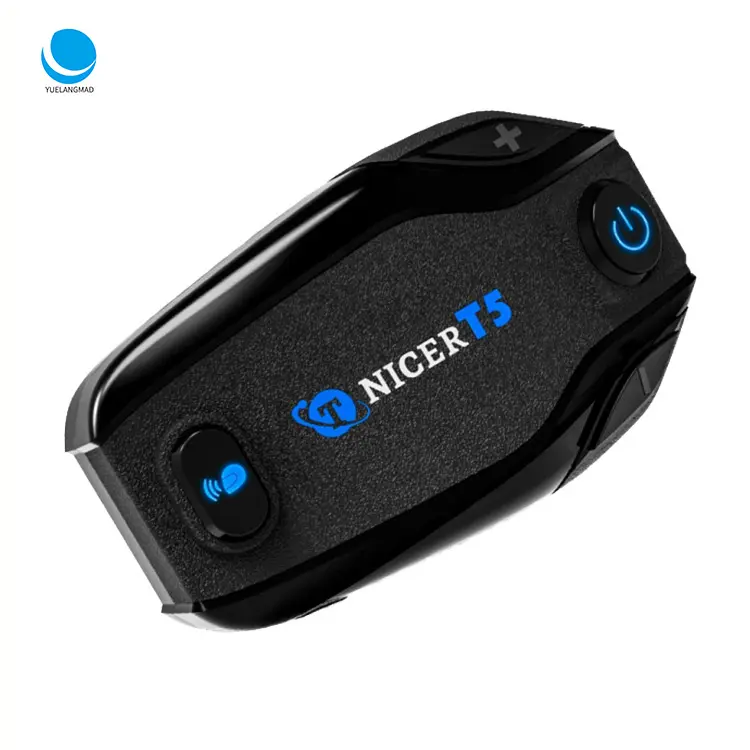 2 Rijders Full Duplex Intercomunicador Bluetooth Intercom Headset Met Speakers Voor Motorfiets Ski Helm