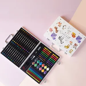 Set di pennelli per pennelli per acquerello con pennelli per colori colori colori colori pastelli ad olio strumenti per pittura per la confezione regalo per bambini studenti - Product Image 6