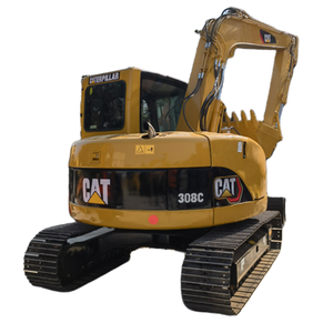 Used Caterpillar 308C <b>8</b> <b>Ton</b> Mini <b>Excavator</b> Hydraulic Crawler Machinery with Core Pump Component - Product Image 2