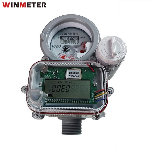 DN15 Nylon GSM/GPRS Smart Prepaid Water Meter Plastic Remote Transmission Water Meter for Household
