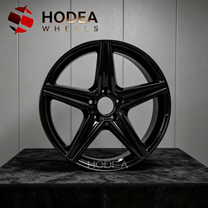 Jantes forgées HODEA 5 branches noir brillant 18-23 pouces pour <span class=keywords><strong>Mercedes</strong></span> AMG BMW Audi Jantes personnalisées - Product Image 1