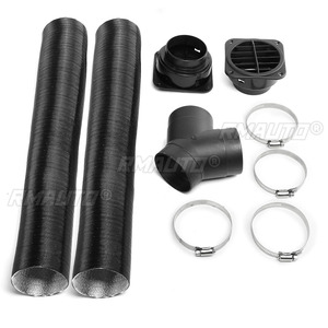 Kit de Repuesto para Calefactor de Coche de 75mm, Tubo de Ducto de Escape, Conector en Y para Salida de Aire, Compatible con Webasto, Dometic, Planar - Product Image 2