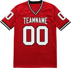 Camiseta de fútbol americano de la nfl para mujer, vestidos de sublimación, novedad