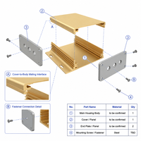 RUICHI Fabrication sur mesure de tôlerie, découpe laser, pliage, boîtier électronique en aluminium, boîte d'alimentation
