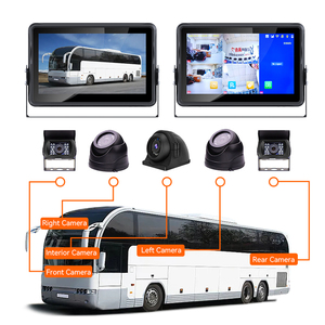 Système de surveillance de caméra BSD pour camion 5 canaux 10 pouces avec écran tactile étanche pour la gestion de flotte, ADAS DMS, <span class=keywords><strong>aide</strong></span> au recul de voiture GPS 4G - Product Image 1