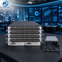 S12504G-AF Chasis de Switch Modular Inteligente con IA de 4 Ranuras, Estación de Agregación de Datos de Red de Capa 3 Administrada de Alta Densidad