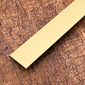 Bande décorative plate en acier inoxydable pour la décoration murale des armoires, design contemporain, étanche et durable, pour appartement - Product Image 6