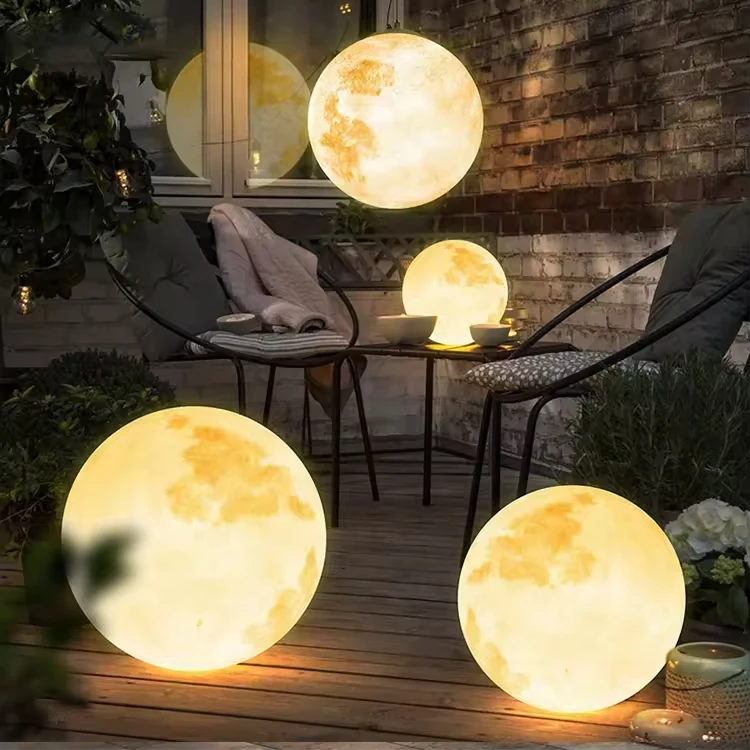 Dropshipping LED RGB Floating Swimming Pool Ball Light IP65 Rating Touch Control Plastic Smart Construction for Garden Hotel Use