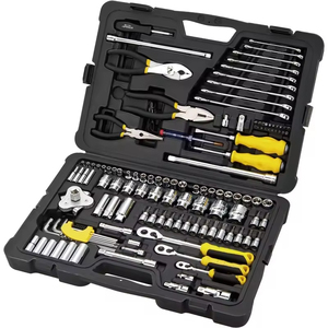 <span class=keywords><strong>Coffret</strong></span> d'outils multifonctionnels en acier <span class=keywords><strong>Stanley</strong></span> de 125 pièces pour l'installation et l'entretien de voitures et d'équipements - Product Image 2