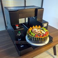 Imprimante 3D A3 comestible Machine de décoration de gâteau Impression directe Photos Décoration de gâteau d'anniversaire avec application mobile Matériau flexible