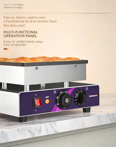 เครื่องทำพอฟเฟอร์เจส 220V แบบกำห<span class=keywords><strong>น</strong></span>ดเองได้ 50 หลุม ผิวสแต<span class=keywords><strong>น</strong></span>เลส เครื่องทำมัฟฟิ<span class=keywords><strong>น</strong></span>รูปหัวใจขนาดเล็ก / เครื่องทำแพน<span class=keywords><strong>เค้ก</strong></span>ขนาดเล็ก - Product Image 4