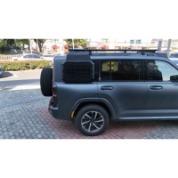 Kit de plateforme de toit en alliage d'aluminium pour Great Wall Haval H9, porte-bagages de toit tout-terrain 4x4 sans perçage avec accessoires de montage