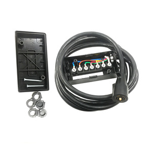Cable de Remolque de 7 Núcleos Estilo Americano con Caja de Conexiones, Cable de Alimentación para RV de 8 Pies UP1722K - Product Image 2