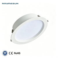 Luz LED Empotrable en Techo de 4 y 6 Pulgadas, Regulable, 4000K, 9W/12W, IP65, ETL, Ultrafina, sin Carcasa, para Baño y Cocina
