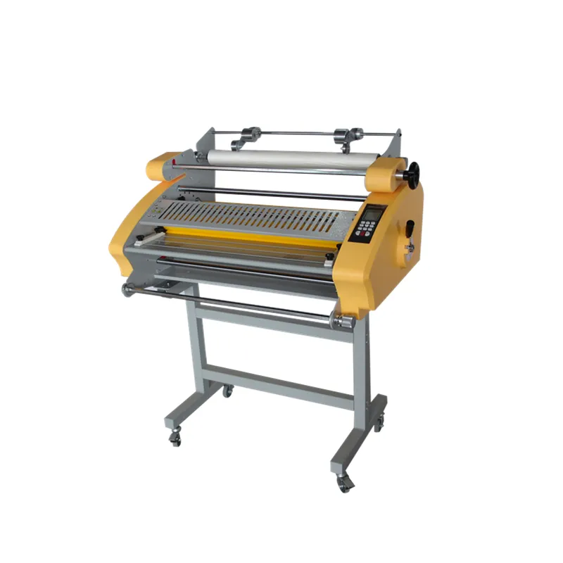 Máquina de laminación de láminas de papel de alta calidad, SG-6512, con función de perforación