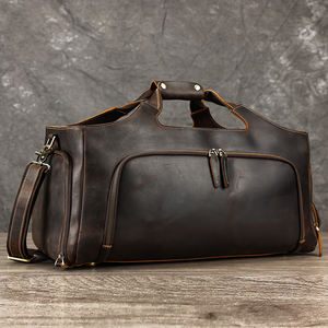 MARRANT man Crazy Horse in vera pelle week-end borsone borsone grande capacità <span class=keywords><strong>bagaglio</strong></span> <span class=keywords><strong>a</strong></span> <span class=keywords><strong>mano</strong></span> in pelle borsa da viaggio uomo - Product Image 1