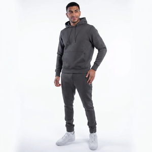 Conjunto Deportivo con Capucha 2 en 1 de Alta Calidad con Estampado Animal y Logotipo Personalizado, Unisex, Precio al por Mayor, Talla Grande, Felpa Gruesa - Product Image 1