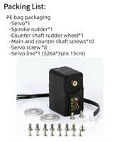 Feetech STS3215 12V 30KG 360 grados codificación magnética Servo Metal plástico para AI robótica brazo DIY programación Robot brazo FE-URT-1