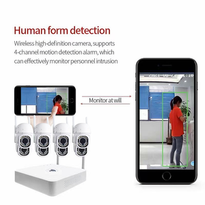 ชุดกล้องวงจรปิดไร้สาย Wifi 8CH 2MP TSEye พร้อมระบบมองเห็นกลางคืนแบบ Full Color รองรับการดูผ่านมือถือ  ระบบ NVR สำหรับใช้ในบ้าน - Product Image 4
