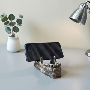 Witt Nouveau Modèle pour Crâne Support de Téléphone Résine Artisanat Cadre de Lunettes Artisanat Maison Table Petite Pièce Décorative - Product Image 1