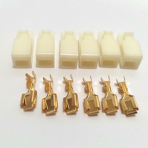 Tự động xe máy lớn hiện tại dây 1P <span class=keywords><strong>Adapter</strong></span> 2.8mm 6.3mm loạt đèn kết nối 7123-2820 - Product Image 1