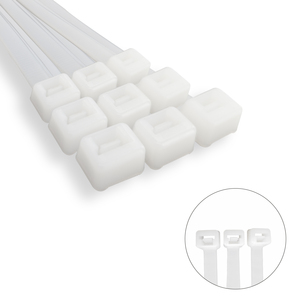 สายรัดเคเบิลไนลอน 100% สีธรรมชาติ 3.5 x 280 มม. (บรรจุ 100 ชิ้นต่อถุง) - Product Image 3