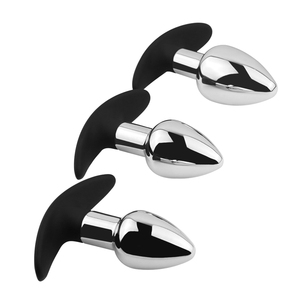 Dongkai Hot Selling Metall/Silikon Butt Plugs, BDSM, Masturbation <span class=keywords><strong>Anal</strong></span> Plugs, geeignet für Männer und Frauen <span class=keywords><strong>Anal</strong></span> Sexspielzeug - Product Image 2