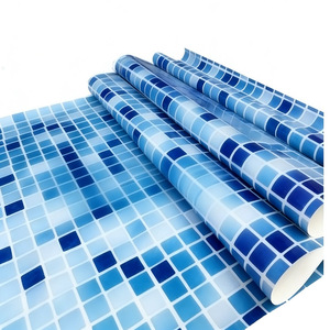 <span class=keywords><strong>Membrane</strong></span> imperméable en PVC mosaïque de haute qualité pour piscines hors sol - Product Image 1