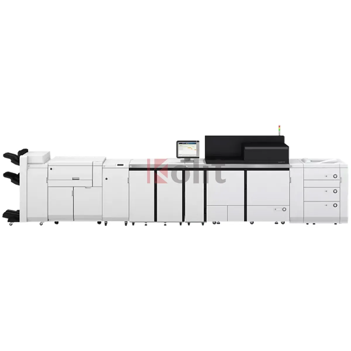 強力な印刷生産性真新しい高速カラープレス機V1350プリンターコピー機厚紙印刷