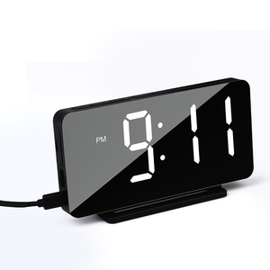 Báo động kép với màn hình báo lại và Đồng hồ <span class=keywords><strong>LED</strong></span> radio có thể điều chỉnh bằng giọng nói - Product Image 1