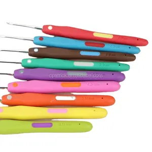 2023 Aluminum Crochet Hooks Knitting Needles Tools Set For Yarn Weave Craft Handwork