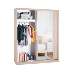 <span class=keywords><strong>Armadio</strong></span> Moderno in Acciaio con Motivo Stampato, <span class=keywords><strong>Armadio</strong></span> Metallico con <span class=keywords><strong>Ante</strong></span> Scorrevoli per Vestiti dei Bambini, Armadietto per Camera da Letto dei Bambini - Product Image 4