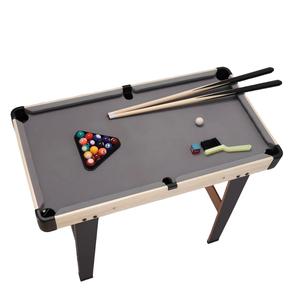 Mesa de Billar Deportiva para Interiores de 35 Pulgadas con Rieles y Bolsillos de Plástico, Mesa de Snooker Ecológica y Duradera para Niños - Product Image 1